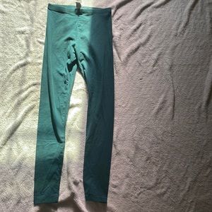 green leggings